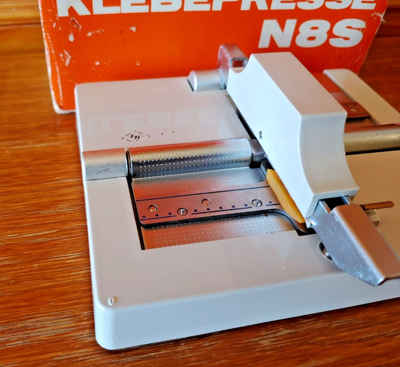 Agfa Klebepresse N8S Film Splicer – Vintage In Original Packaging