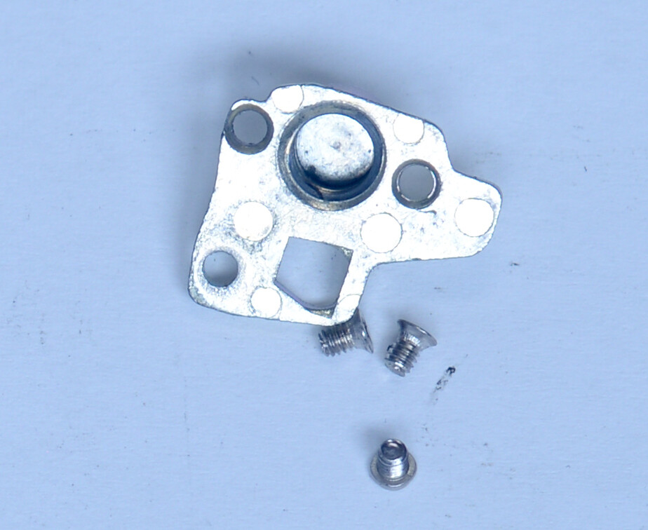 OLYMPUS om10 Tripod Mount w Screws Vintage SLR 35mm Film Camera Parts Japan