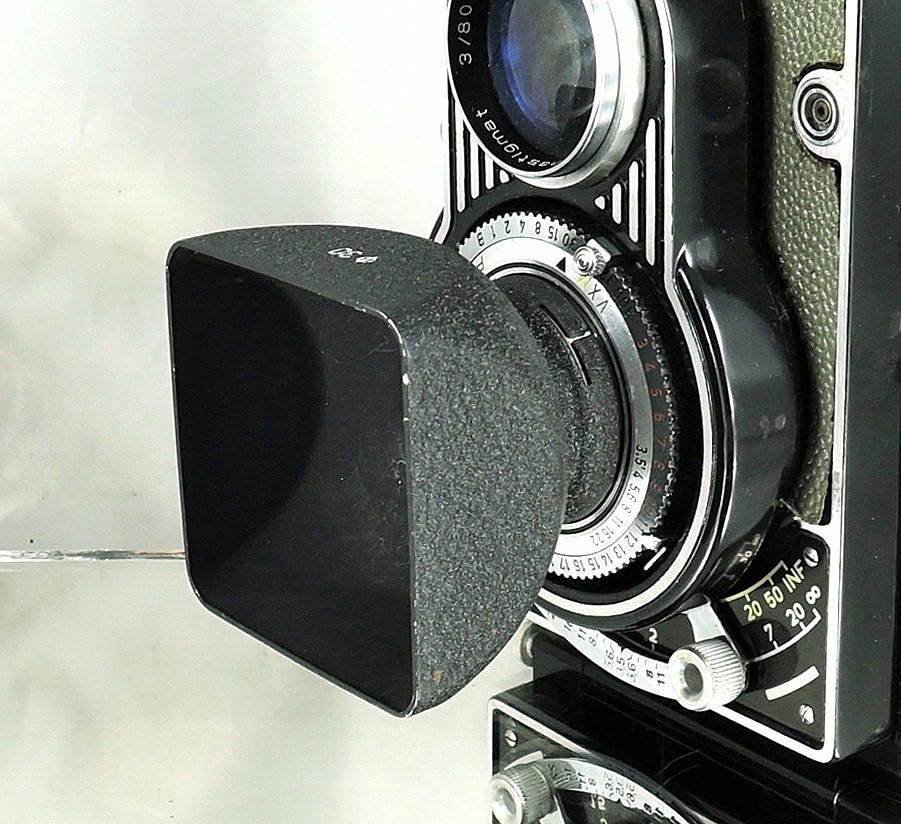 Flexaret Meopta Shade Hood Ø 30 Lens Hood for Flexaret II – V Little Used