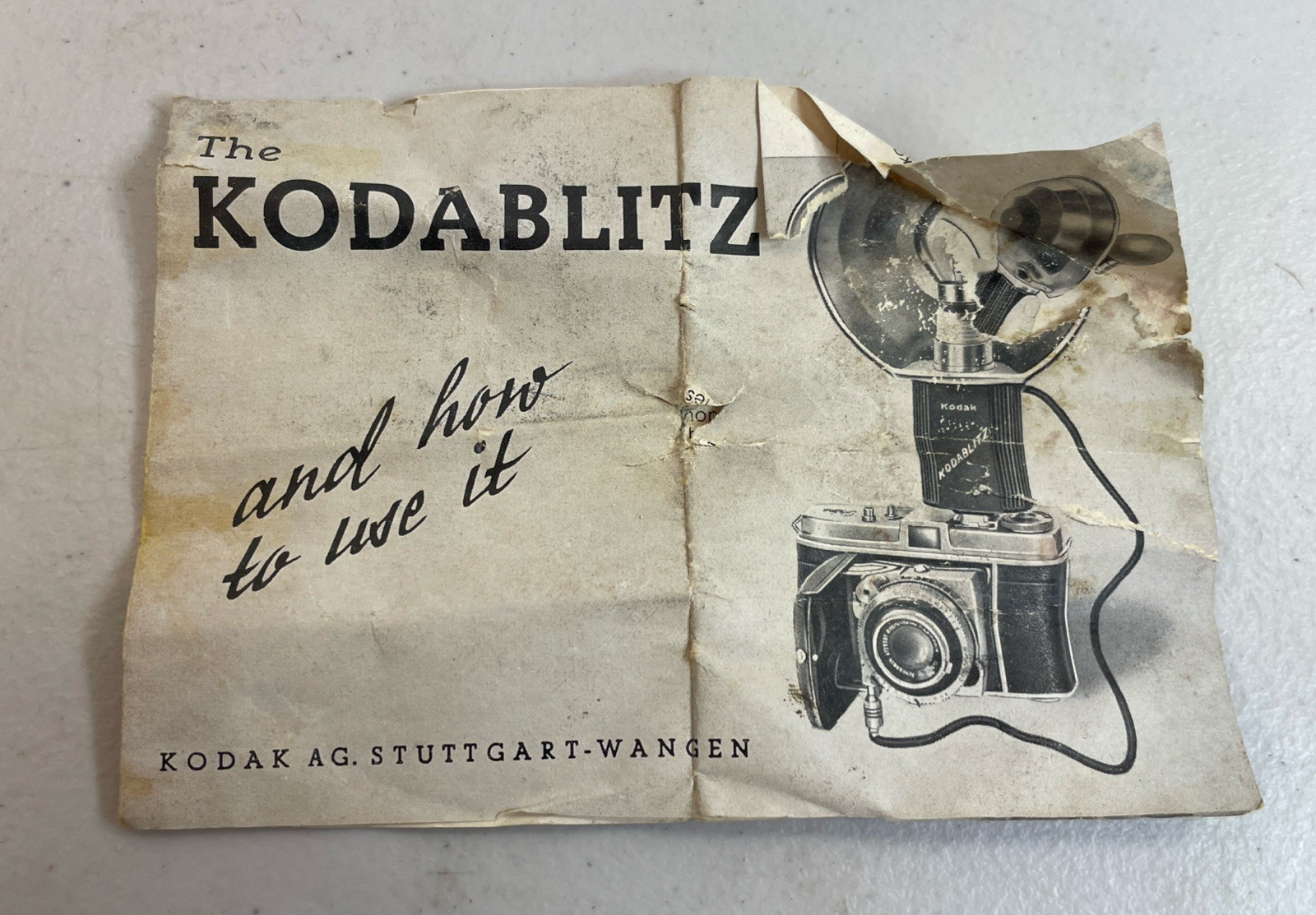 Kodak Kodablitz Flash Case Camera Accessory Light Photography 8C45