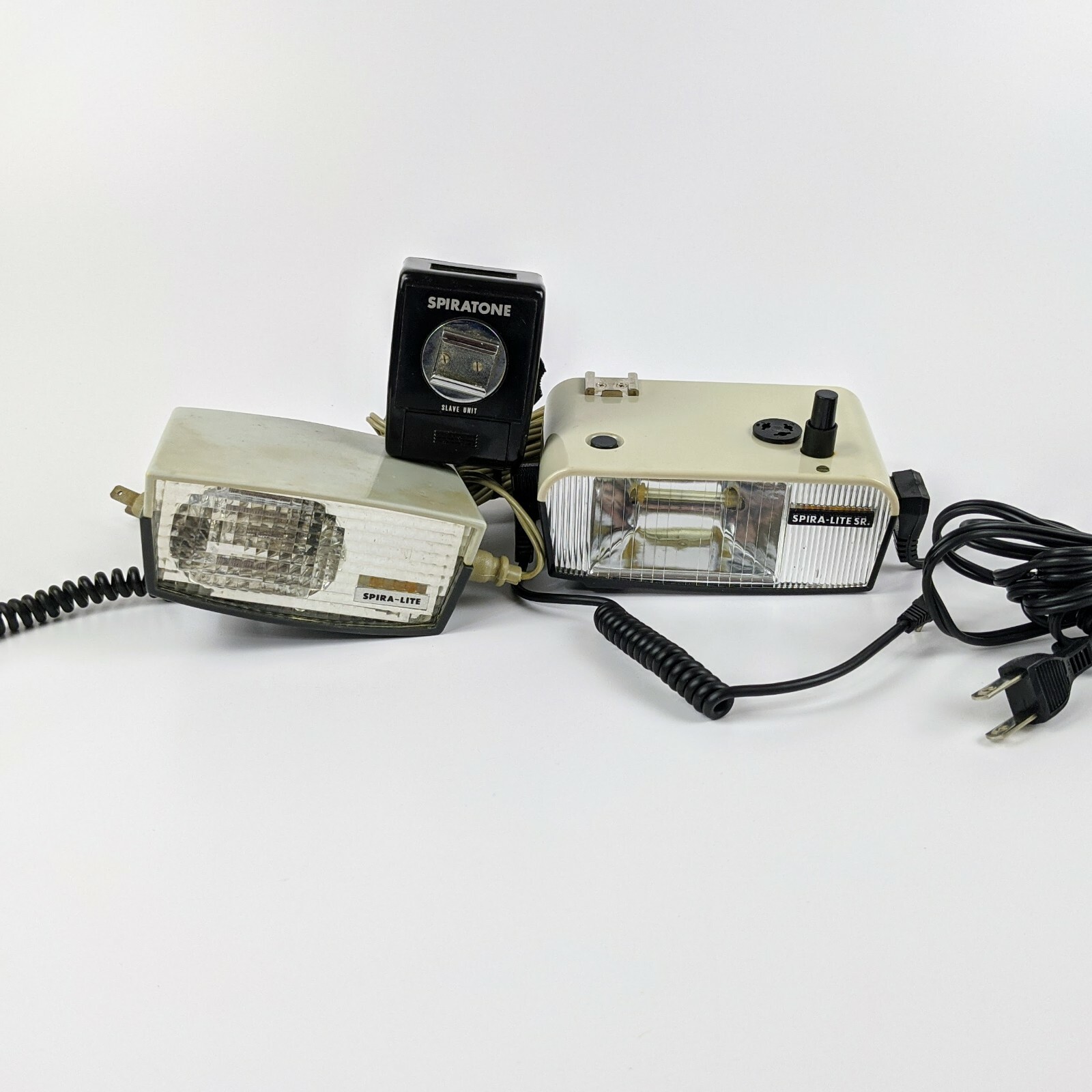 SPIRA-LITE SR., SPIRA-LITE, SPIRATONE Slave Unit LOT, Camera Photography Lights