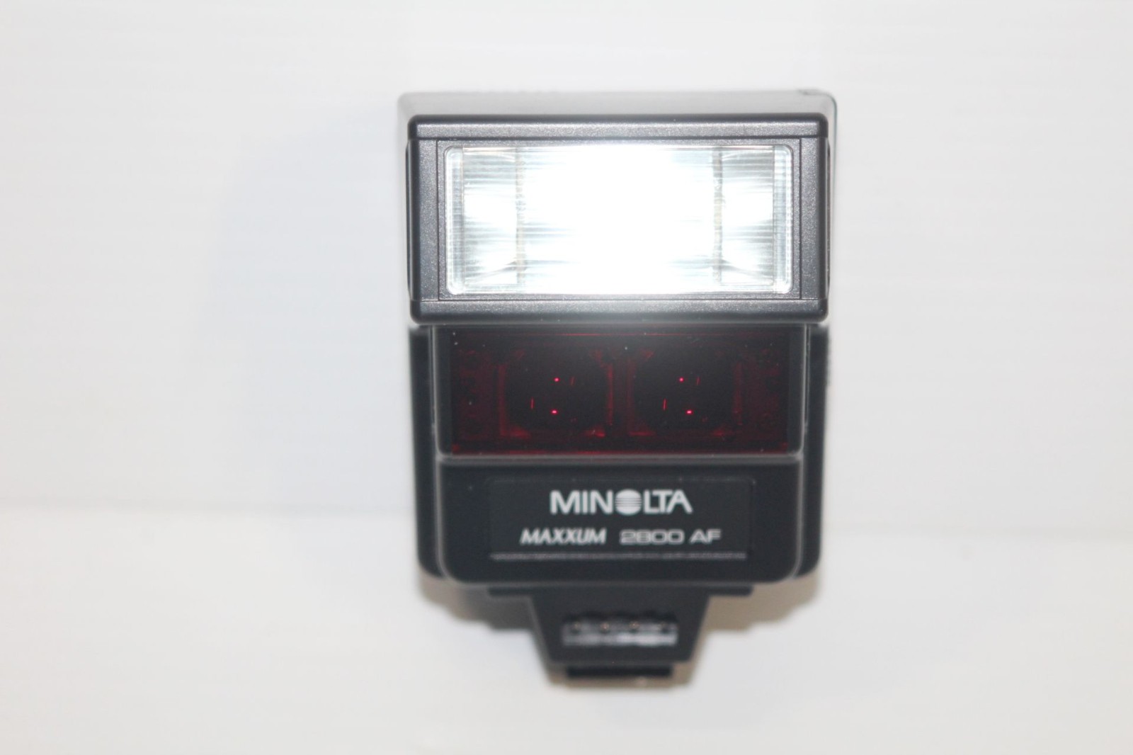 AS IS Parts, Repair – Vintage Maxxum 2800 AF Minolta Camera Flash – Shoe Mount