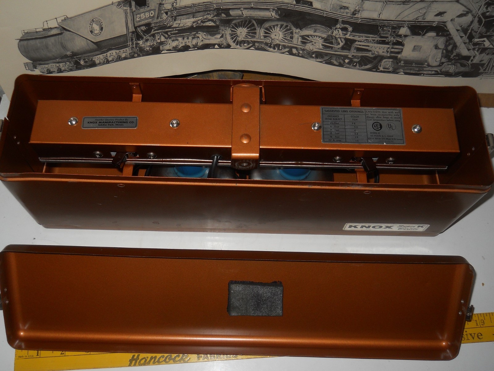 Knox Super K Barlite in metal carry case