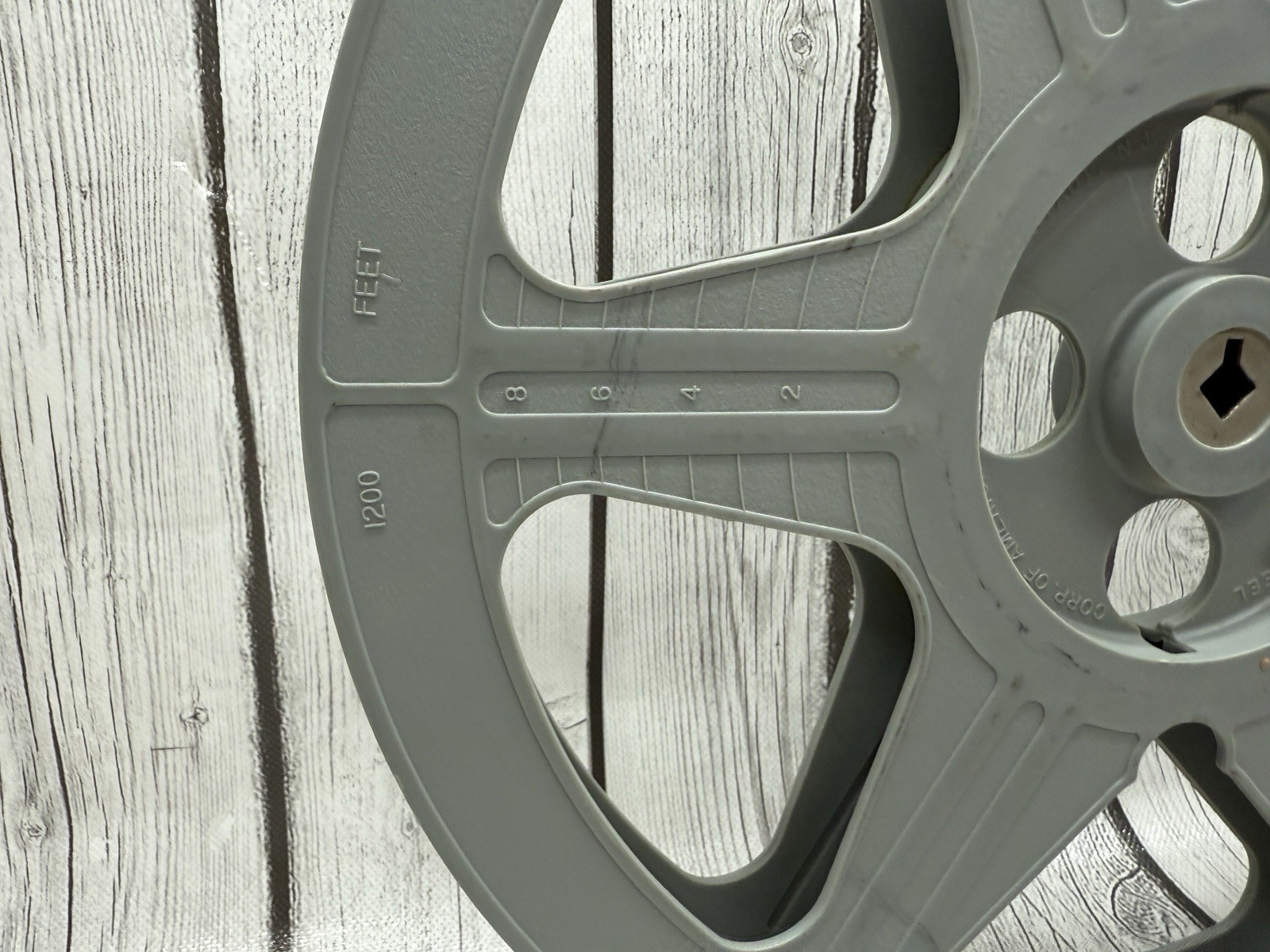 Plio Magic 1200ft 33min 12″ Reel Plastic Vintage USA
