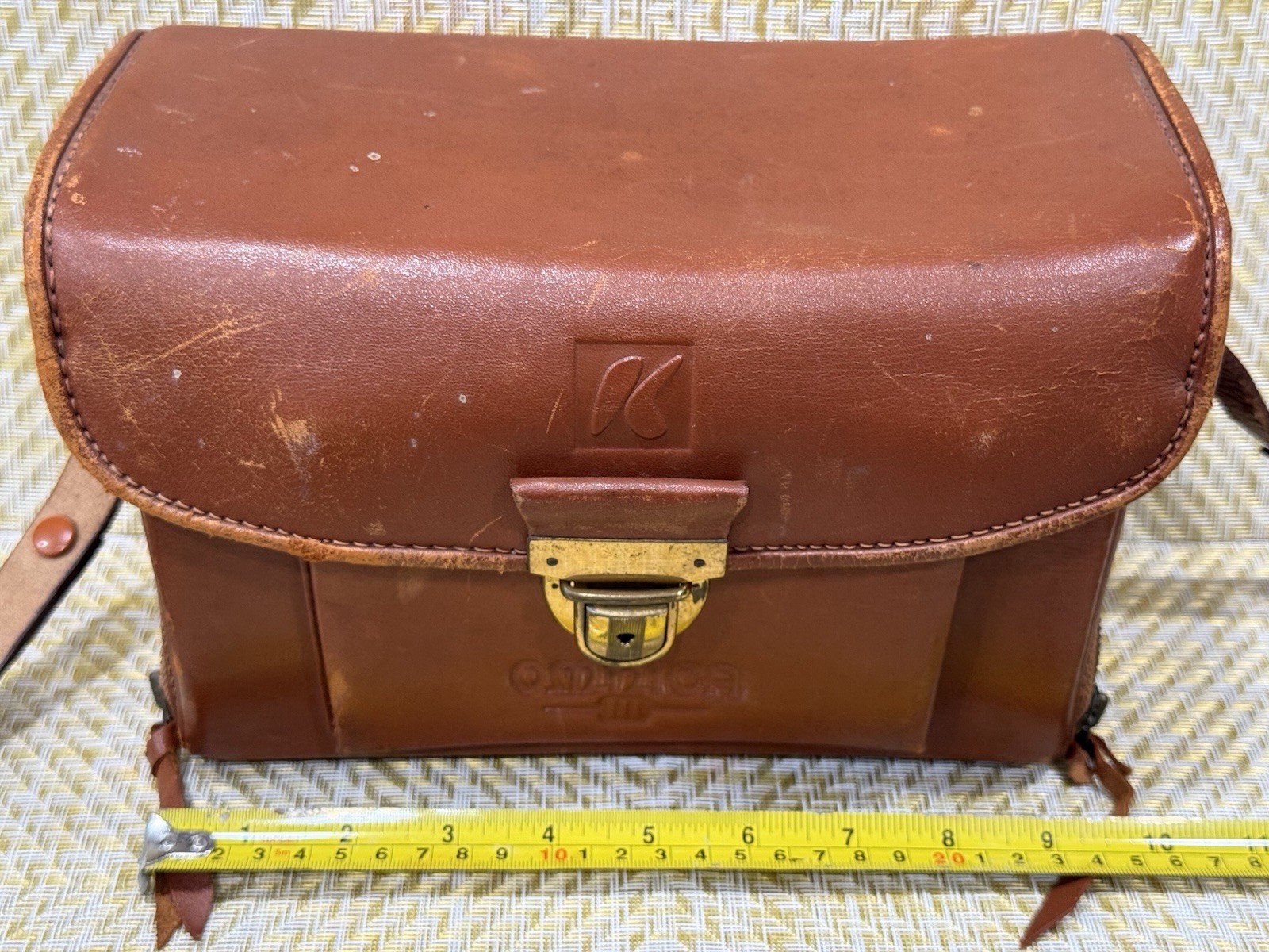 OMNICA Vintage Leather Case Fitted for Leica, Robot, Contax , Camera and Acc.