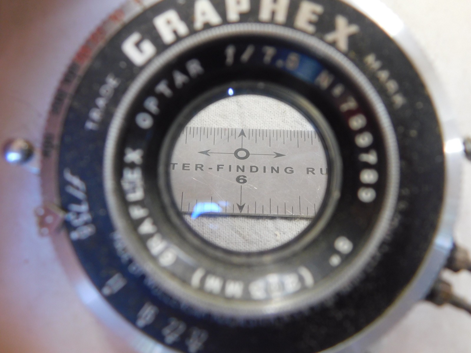 Vintage Pacemaker Speed Graphic 4×5 w/ 203mm f/7.5 Graflex Optar READ!