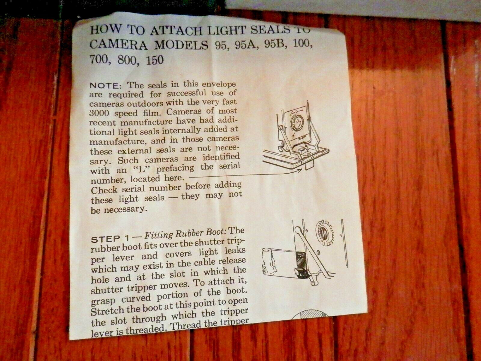 Polaroid Photoelectric Shutter 440 in Box w/ Instructions Untested