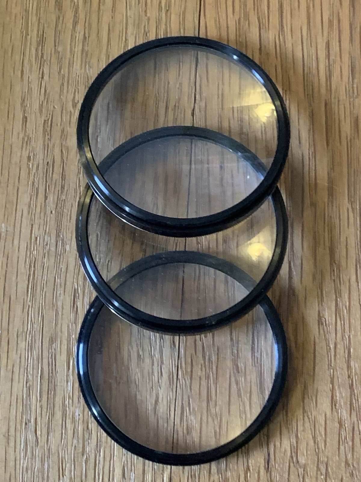 Vintage Samigon Close Up Lens Set Japan Glass # 1,2 & 3. Original Box And Case