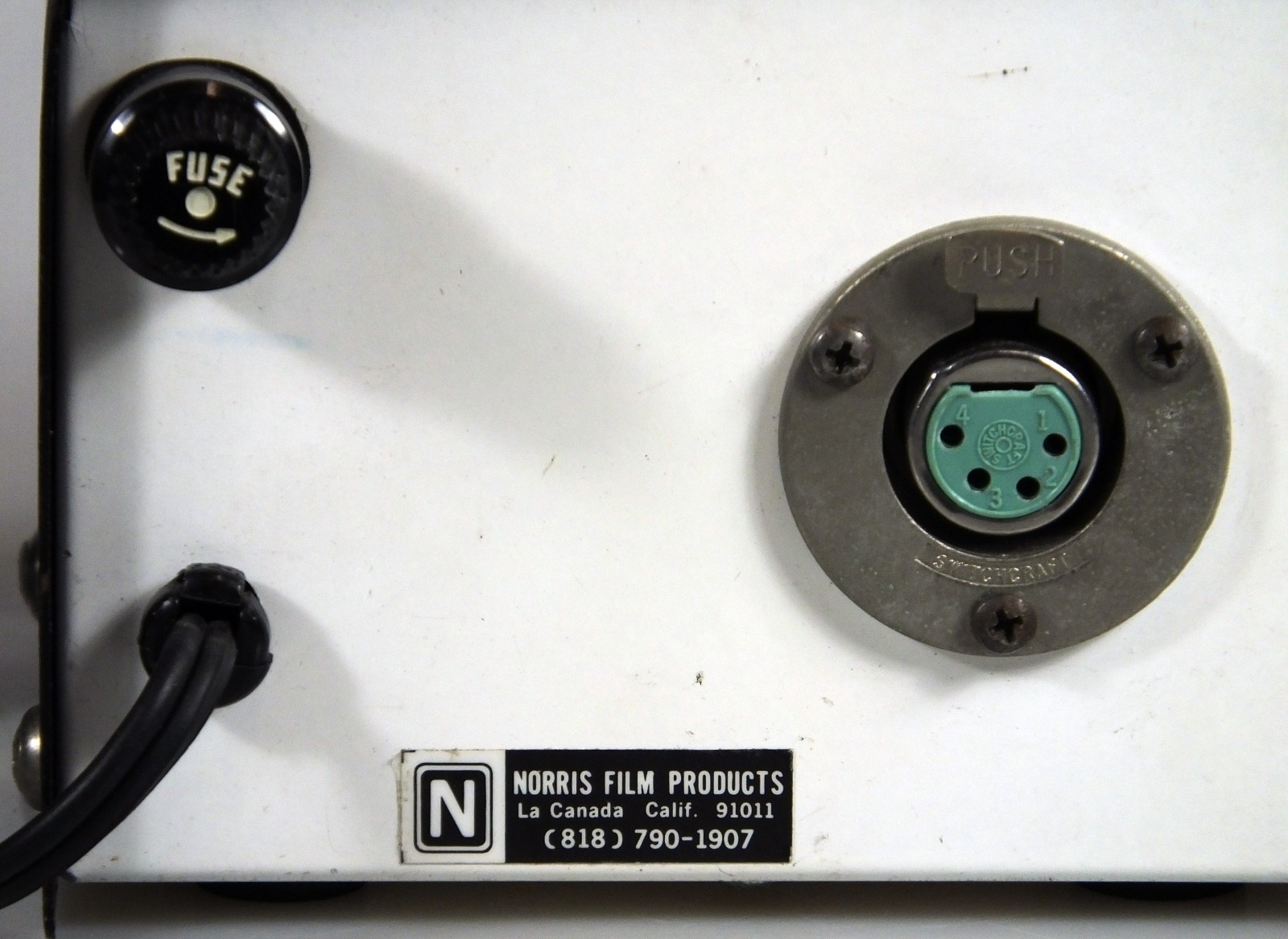 Norris Film Products Power Supply for Arriflex 16 St and XLR4 – Untested
