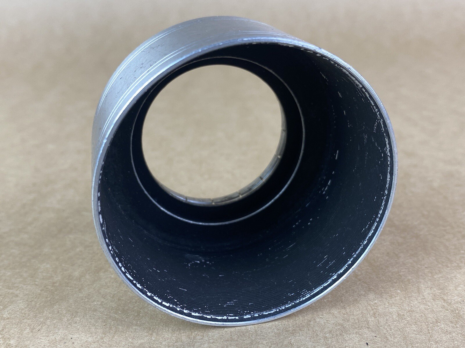 Kodak Series VII Metal Lens Hood W/ Adapter Ring 1 3/4 44.5mm