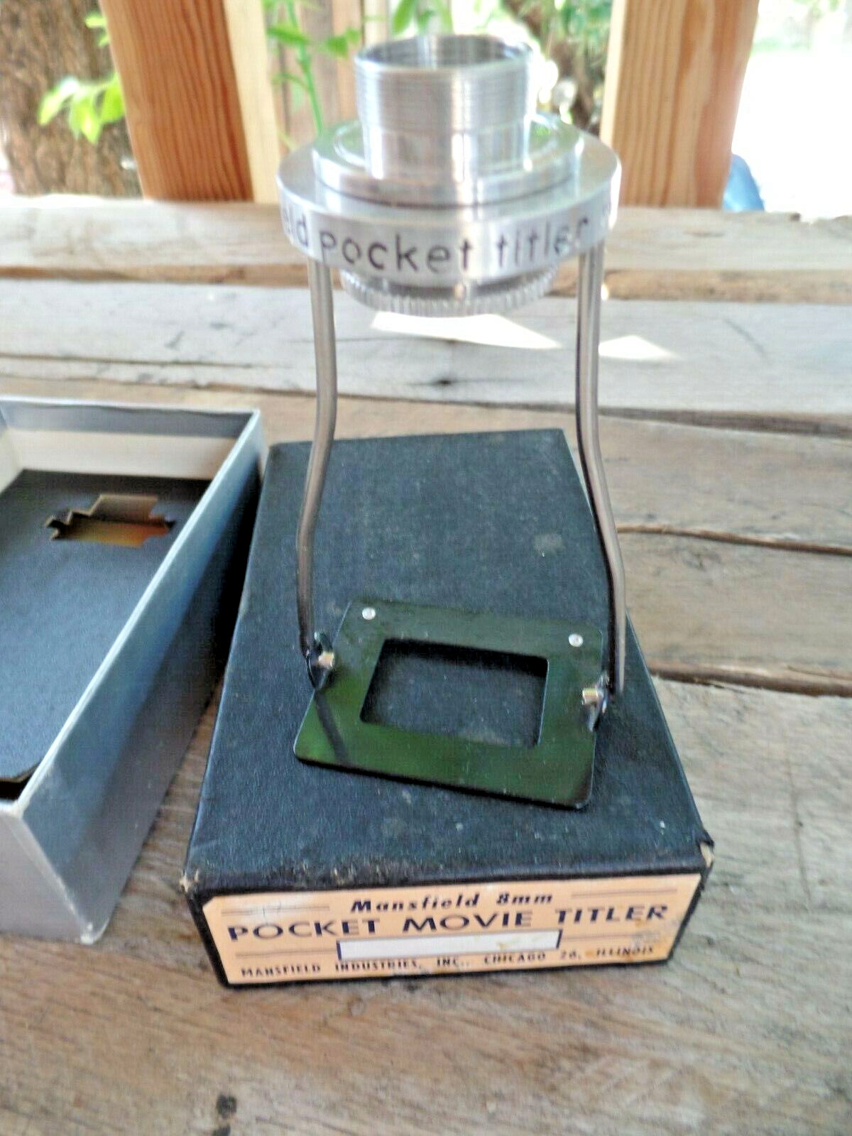 Mansfield 8mm Pocket Movie Titler Vintage