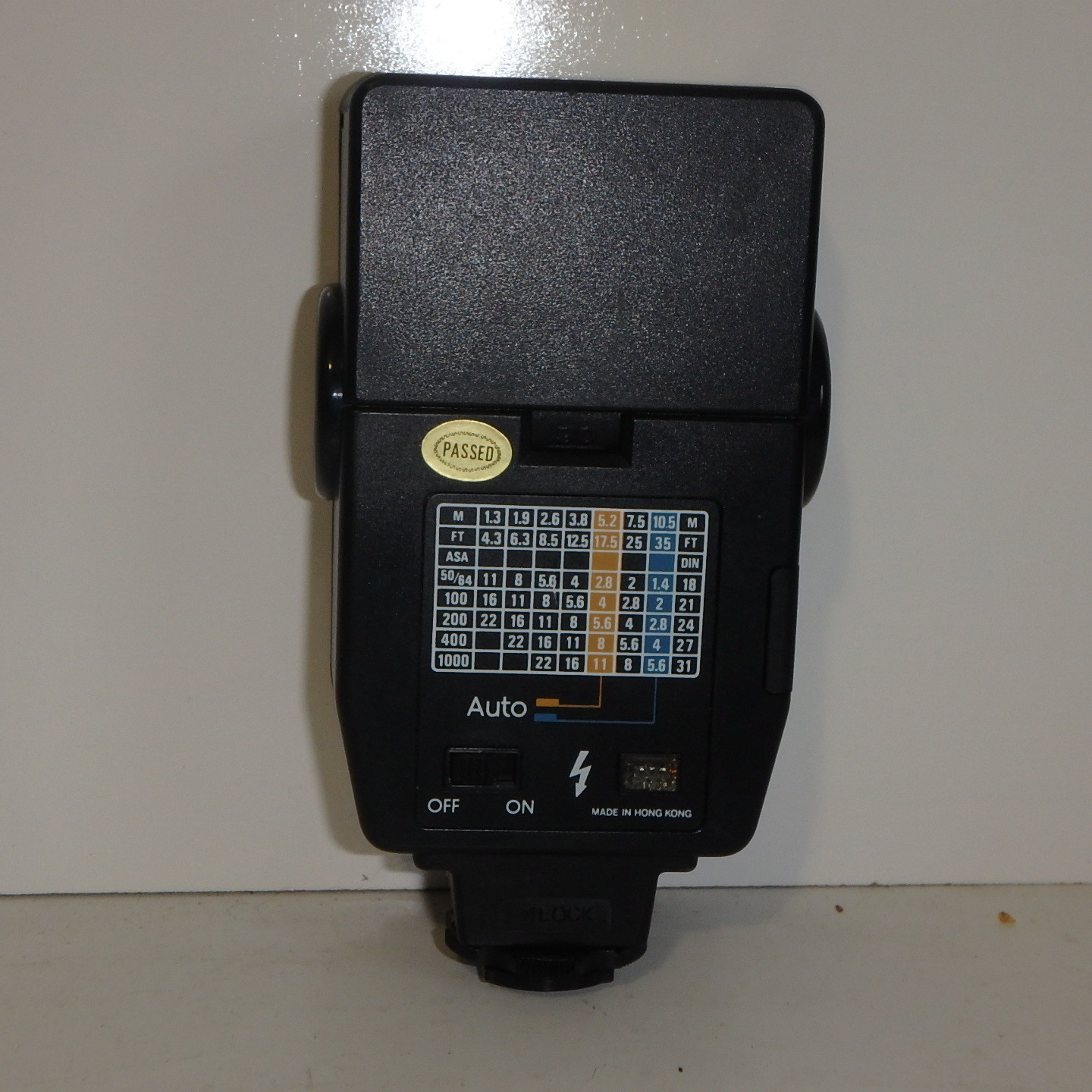 Quantaray QB-350A Universal Shoe Mount Flash For Parts