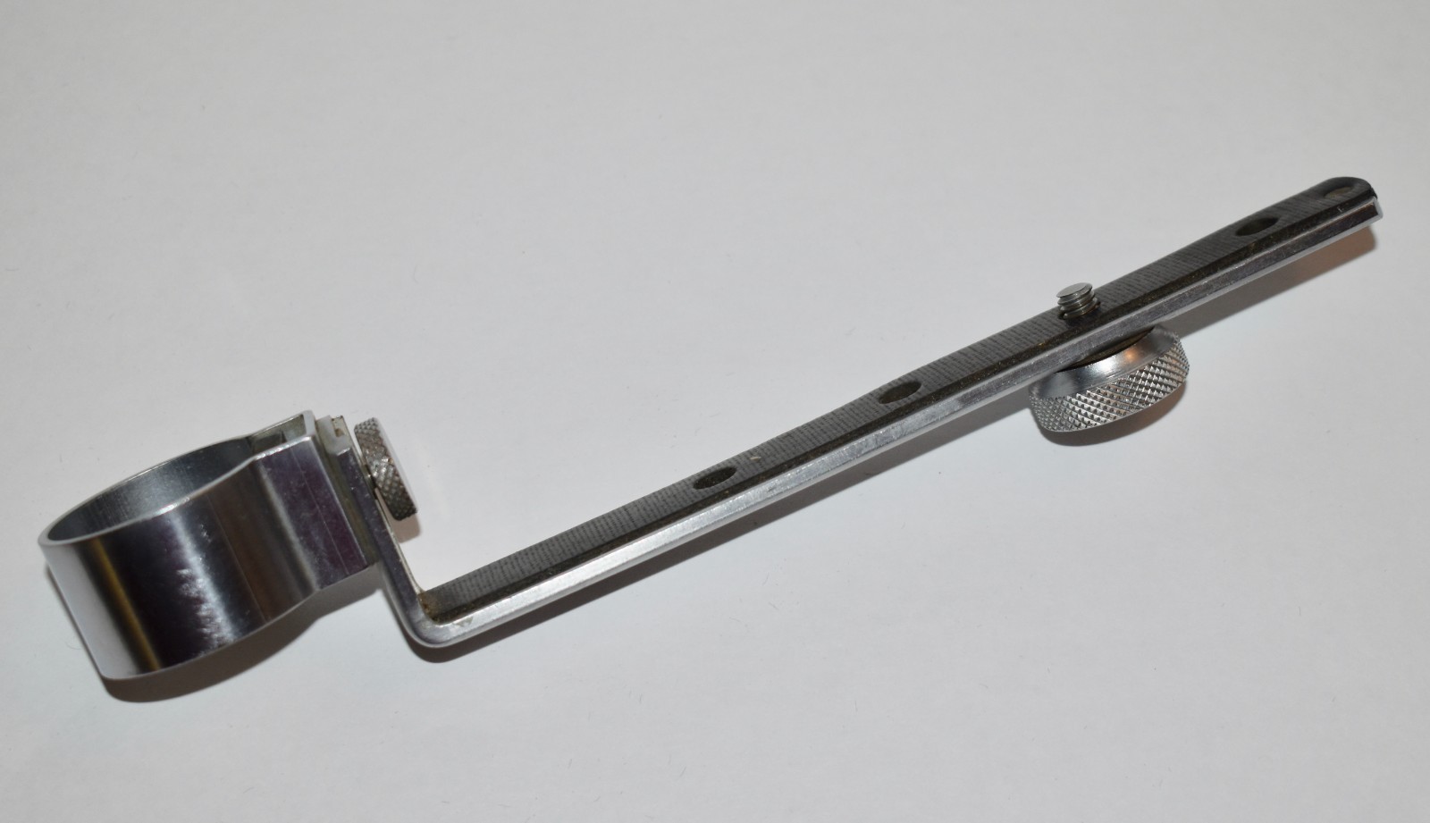 Vintage Camera Flash Handle Shoe Mount Holder SLR DSLR Clamp-On Metal Bracket