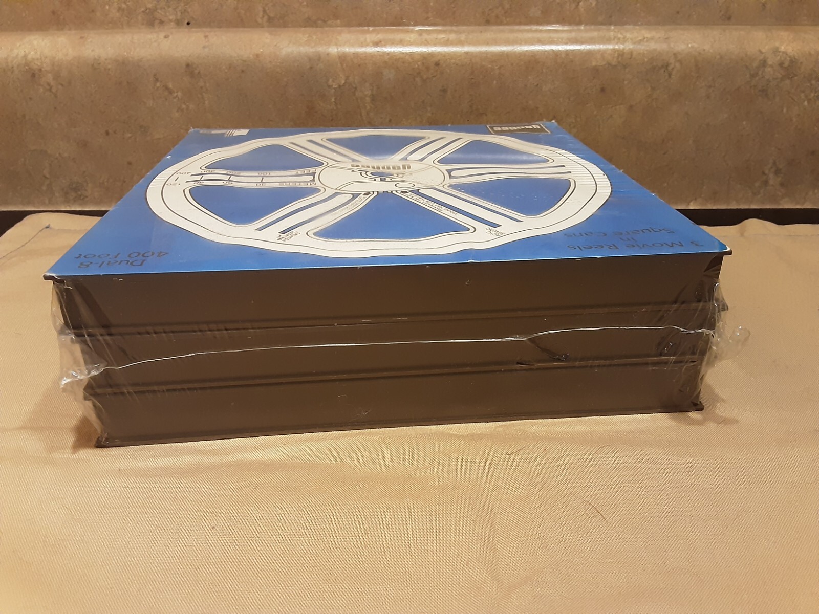 NOS Sealed Yankee Movie Reels Set of 3 Reels and Boxes Dual-8 400 FT
