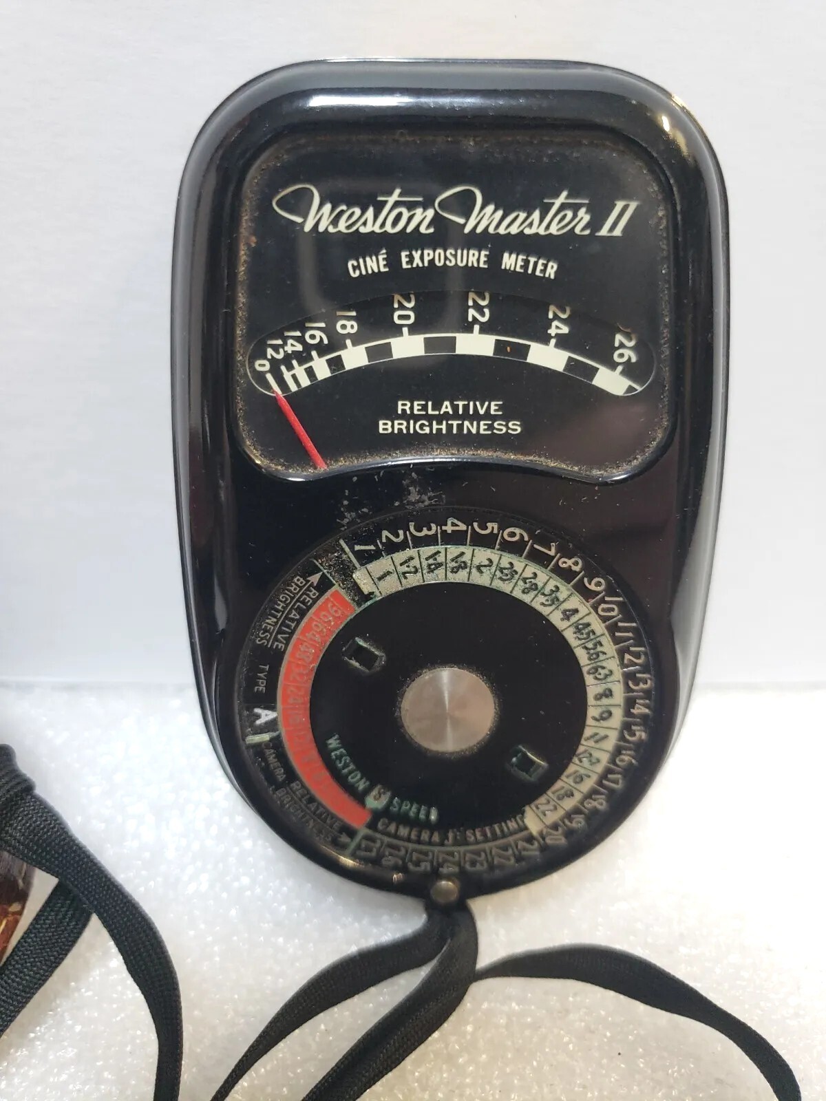 Vtg. Weston Master II Western Elec. Inst. Corp Universal Exposure Meter & Case