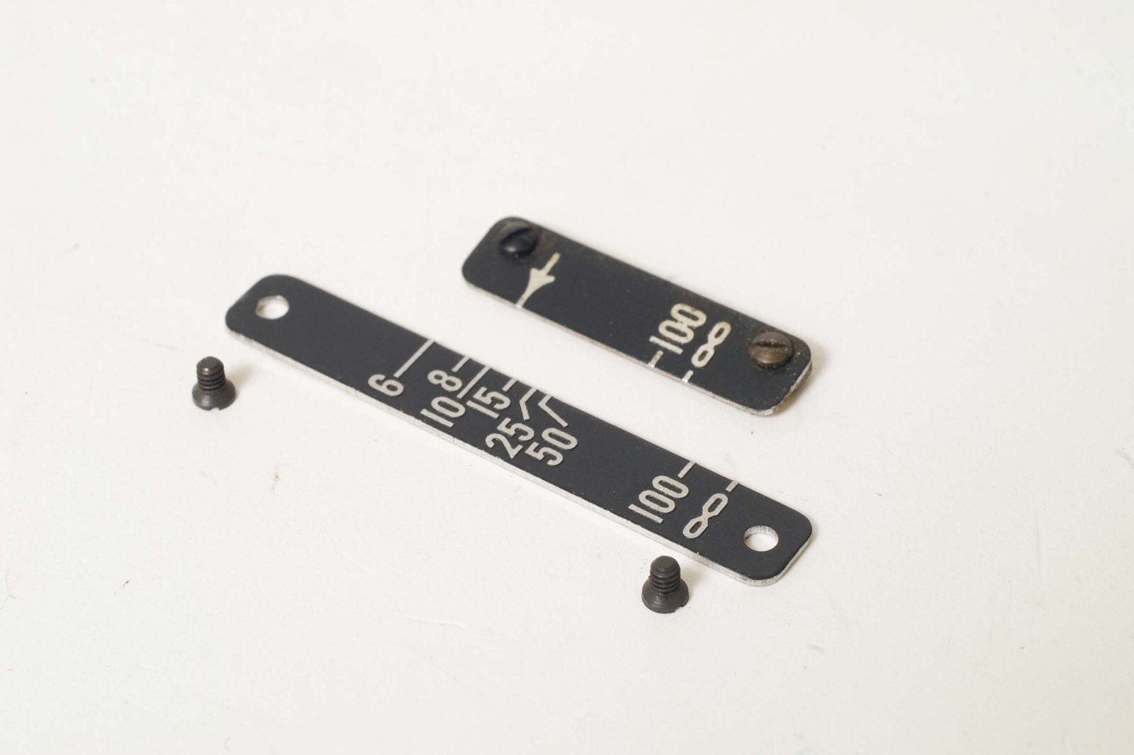 F93110~ Graflex 4X5 Crown Speed Graphic Focus Scales For 127mm