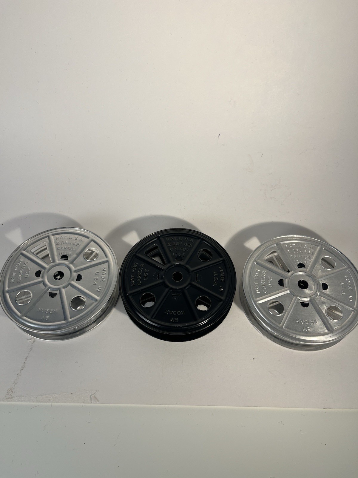 Vintage Kodak 3-5/8″ Aluminum 16mm Film Reel – 1946