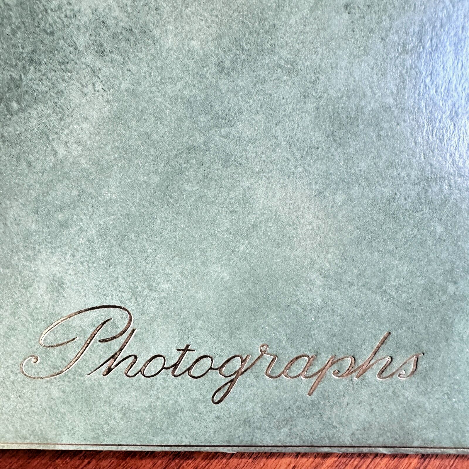 Vintage Green Photo Album 1940’s Grannycore Memories Grandma Cottagecore Old
