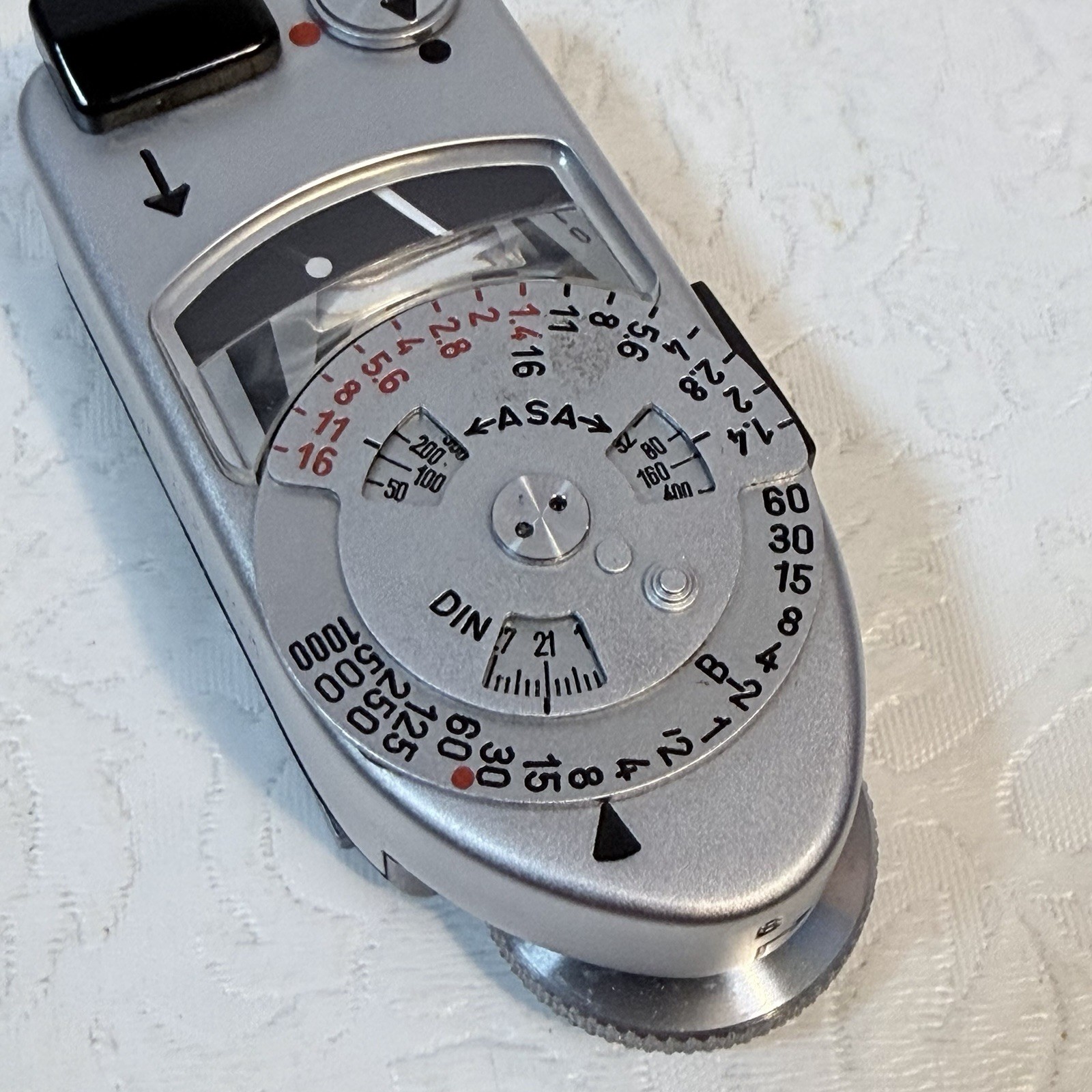 Leica Light Meter MR Chrome For Leica M Camera WORKING Box, Papers, New Battery