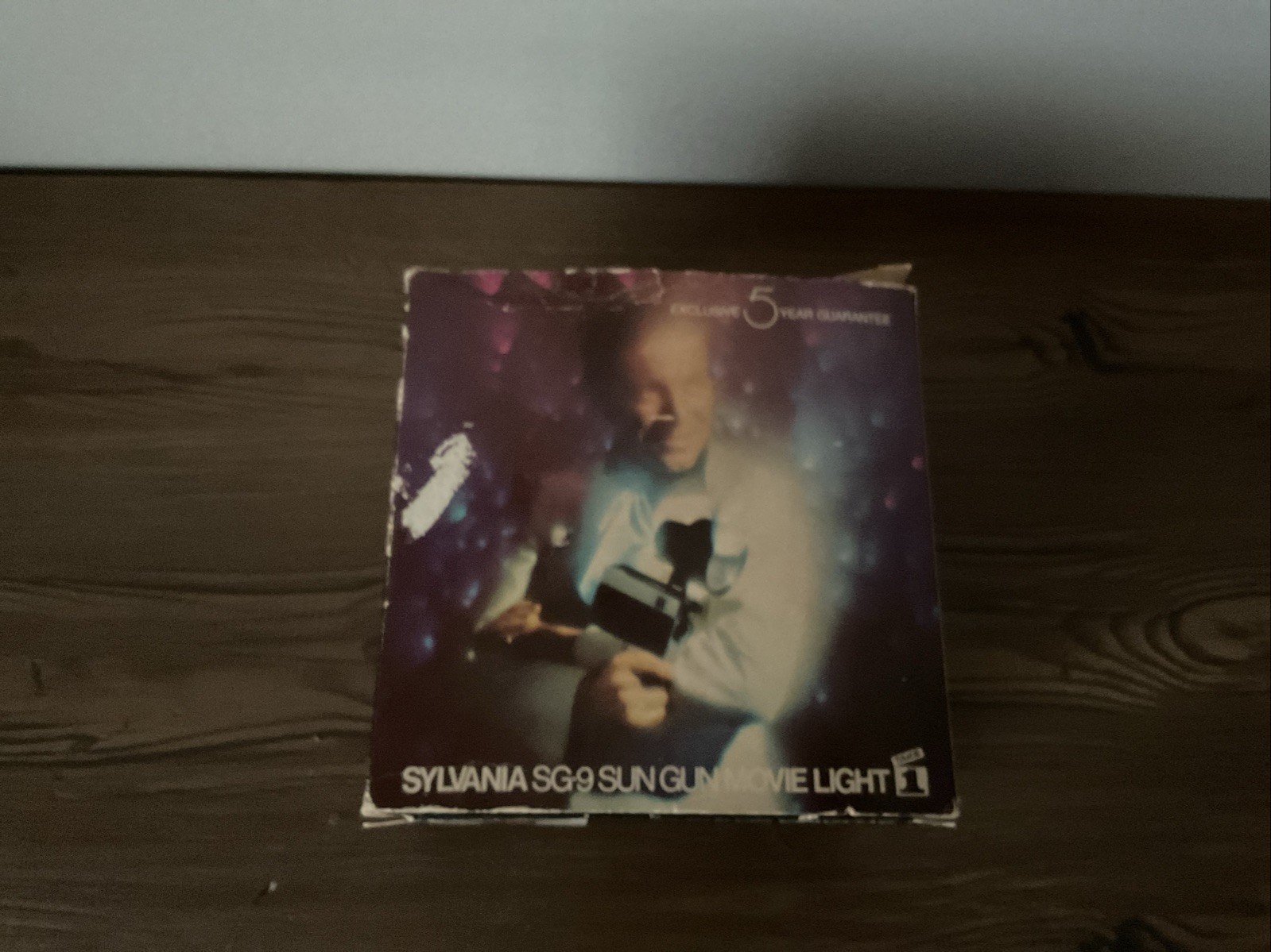 New Vintage Sylvania Sun Gun Movie Light SG-9 Take 1-NIB- Works