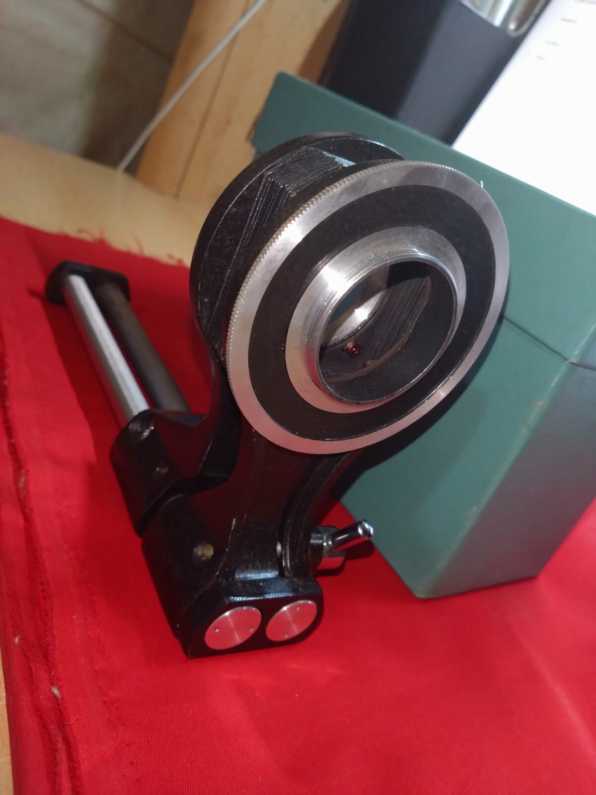 Macro photography attachment USSR