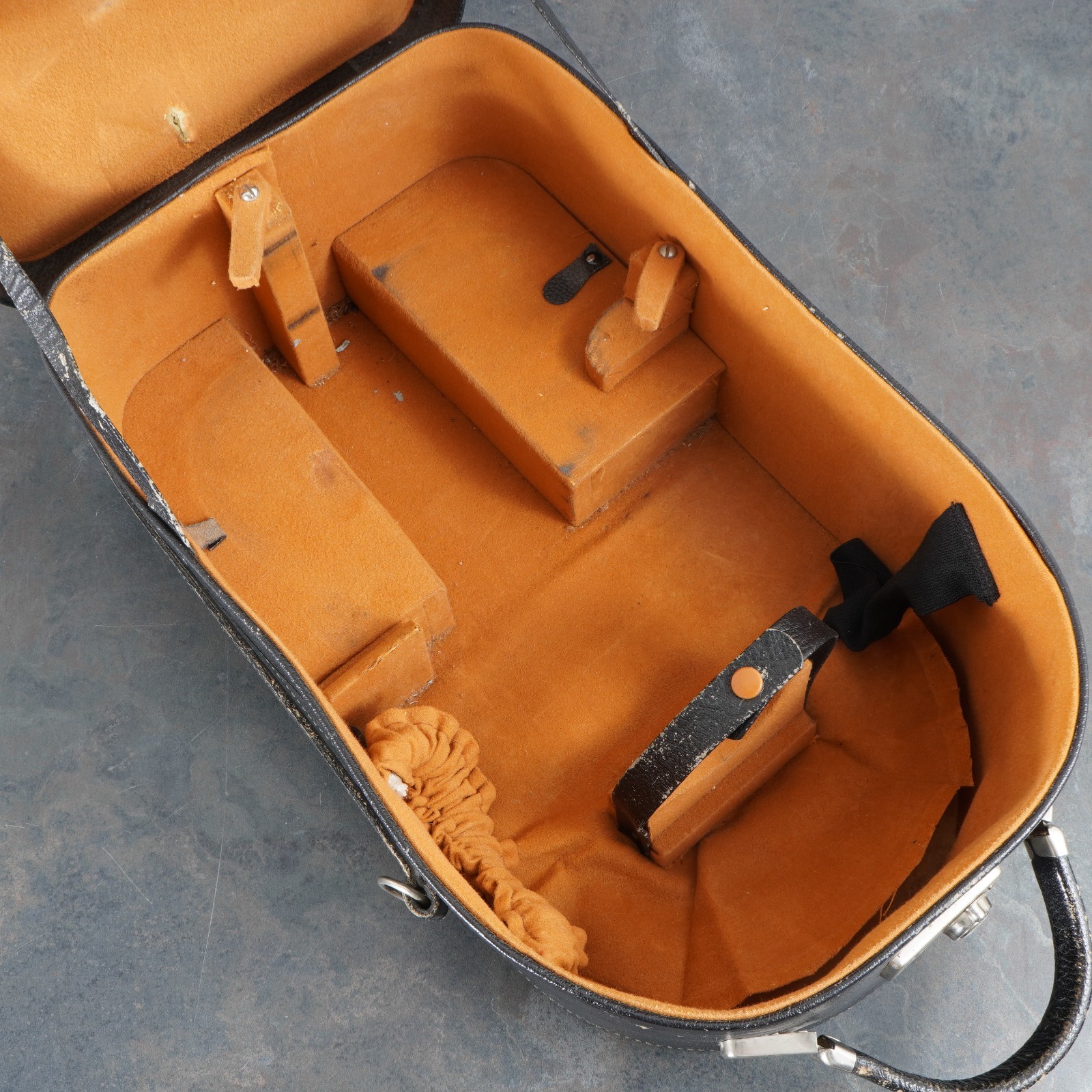 :[RARE] BOLEX H16 Reflex Black Leather Camera System Case w/ Key REX 3 4 5