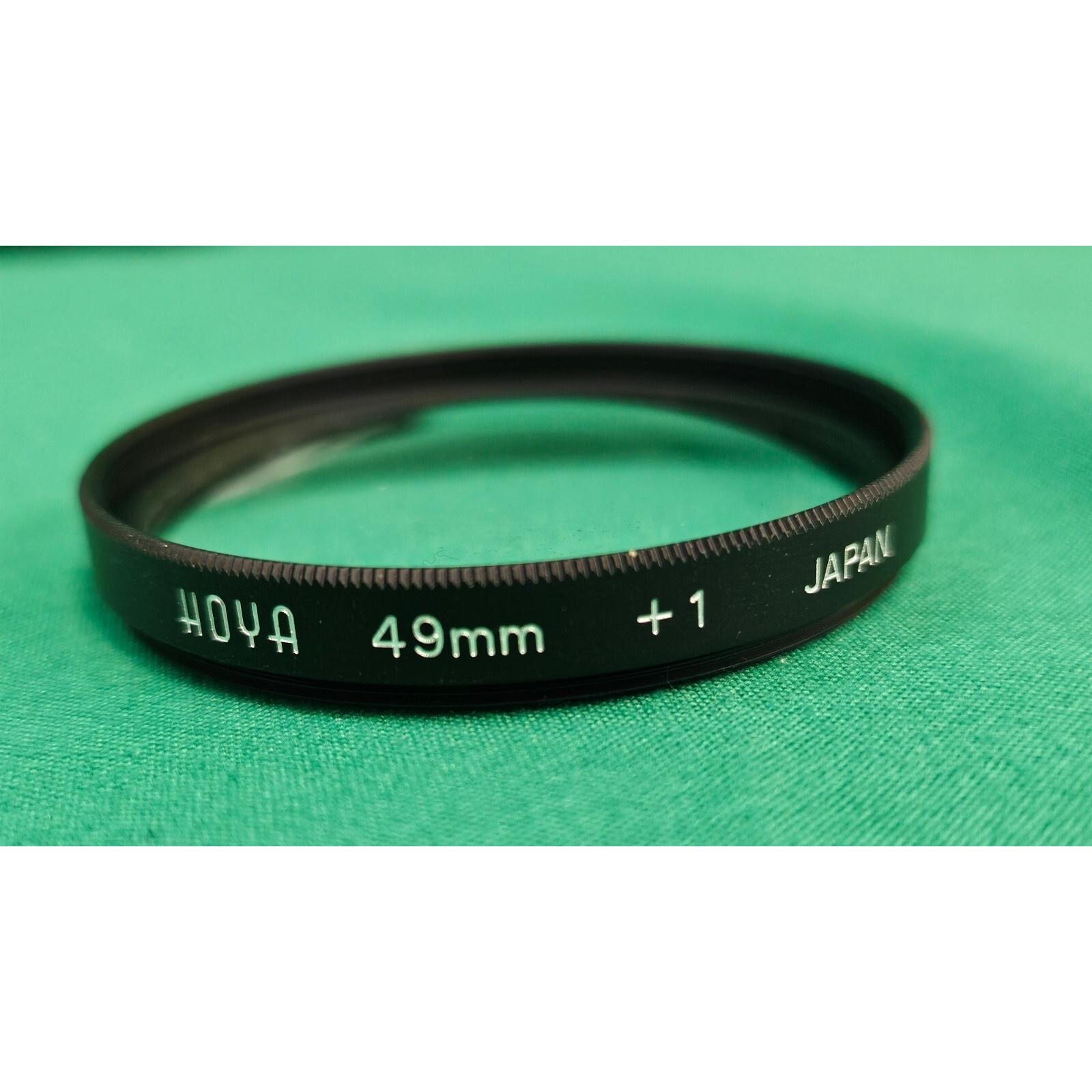 Hoya Close-Up Lens Filter Kit Set 49mm 49.0s +1 +2 +4 & Case Instructions