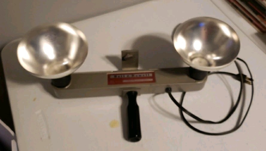 Vintage Bell Howell Flood Light Bar Lamp for Indoor Movies Tested & Working
