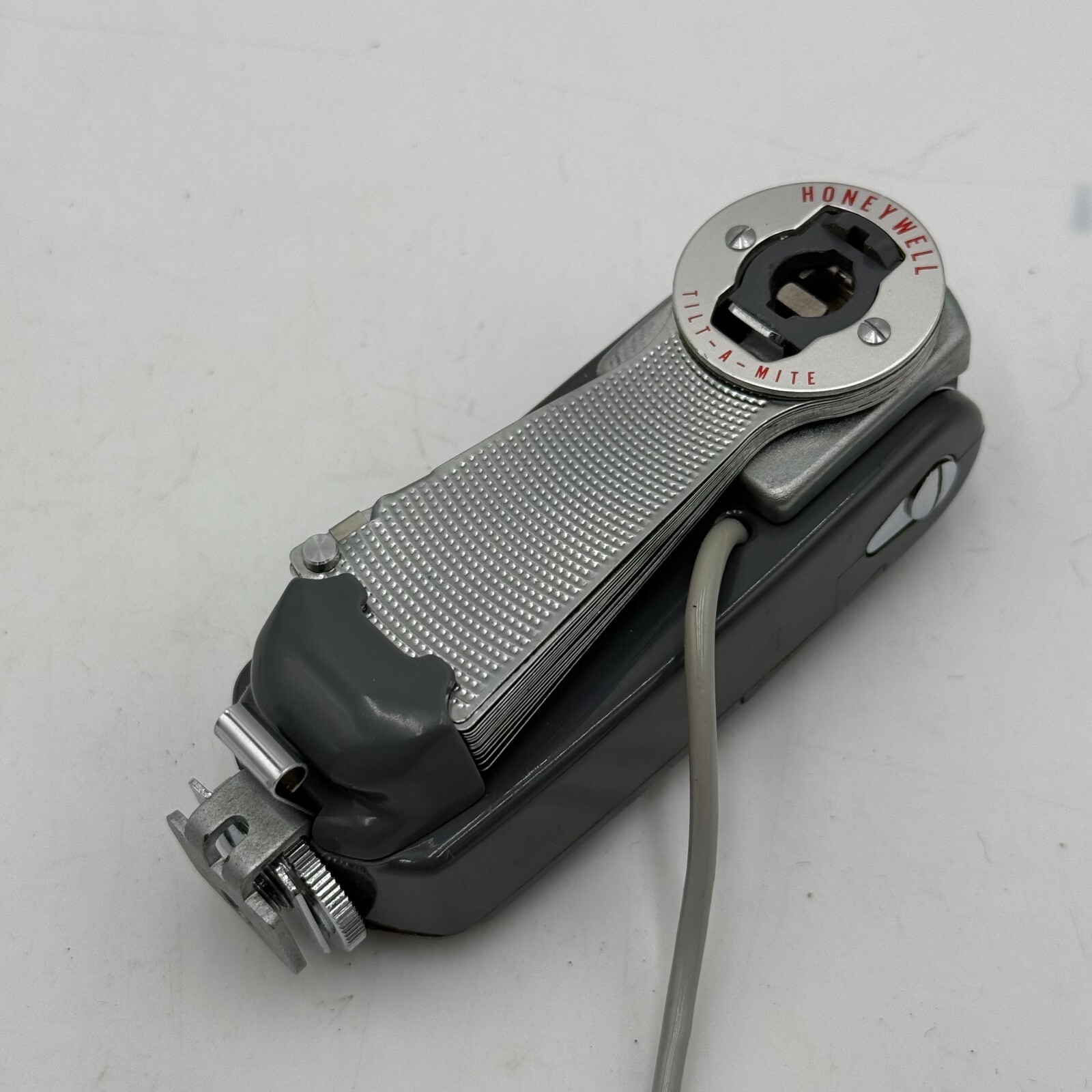 Honeywell Tilt-A-Mite Flash Unit Collapsible Fan Style Vintage Camera