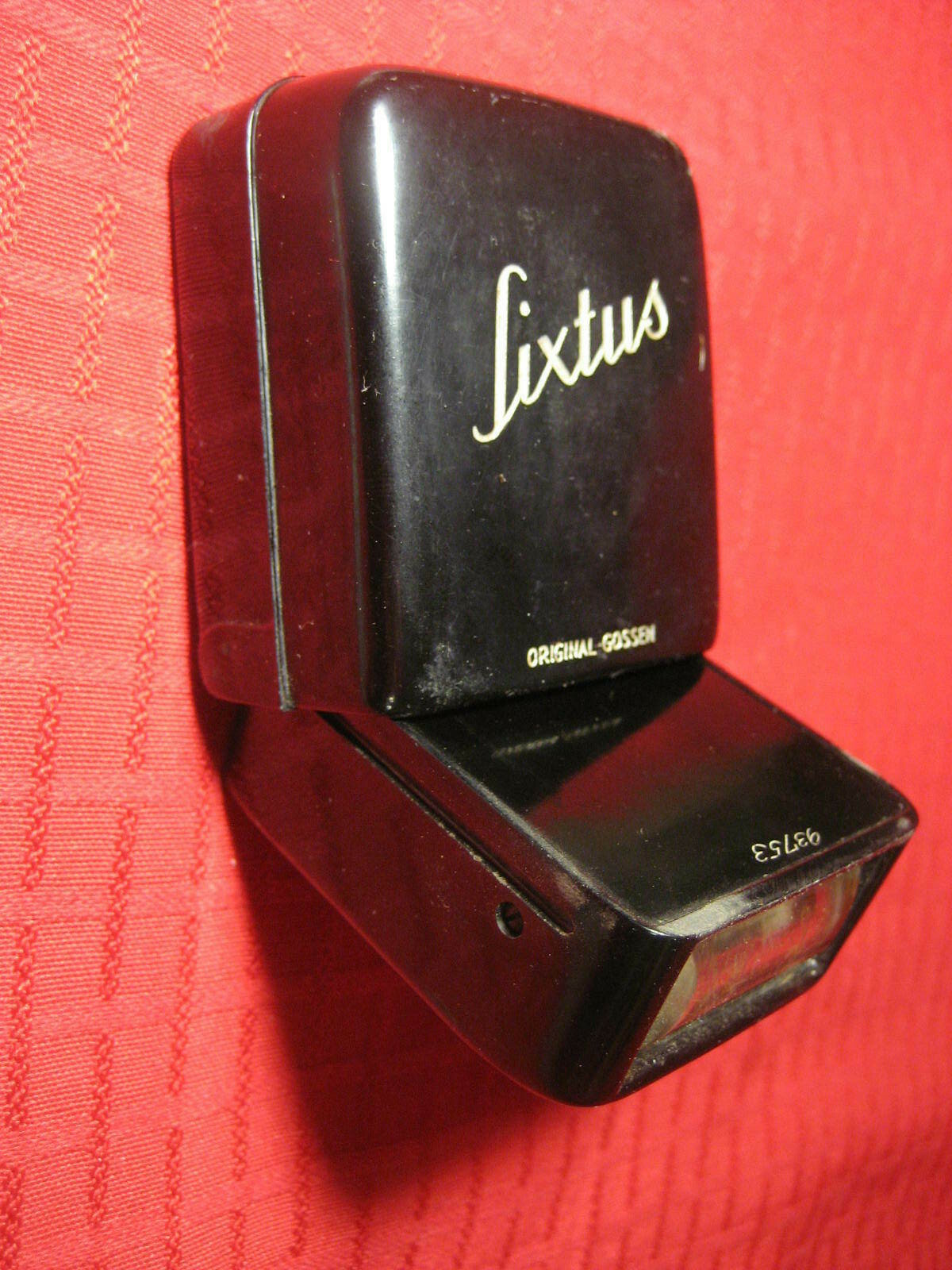 VTG LIXTUS BROWN BAKELITE LIGHT METER ORIGINAL GOSSEN