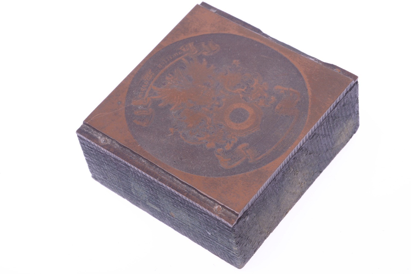 ✅ VINTAGE PRESS PRINTING BLOCK LARGE FORMAT CAMERA ‘WEAPON OF SORTS’ 143