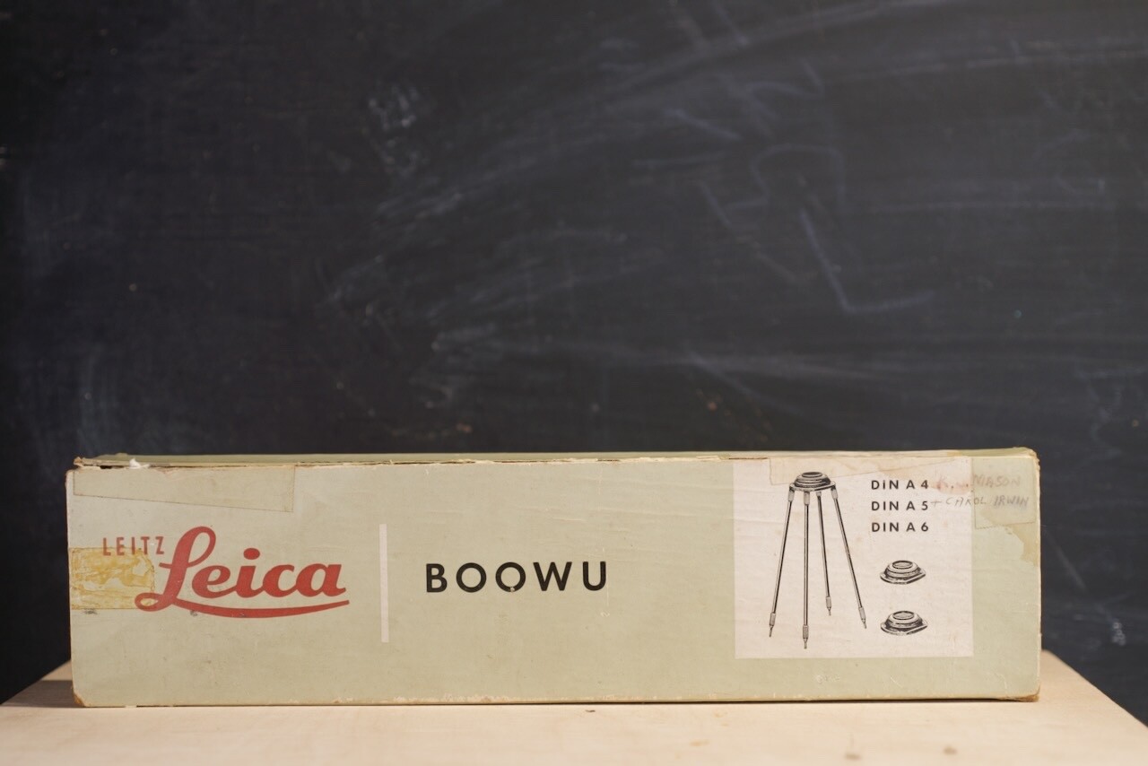 Leica Leitz Wetzlar BOOWU Vintage Copy Stand Attachment Original Box