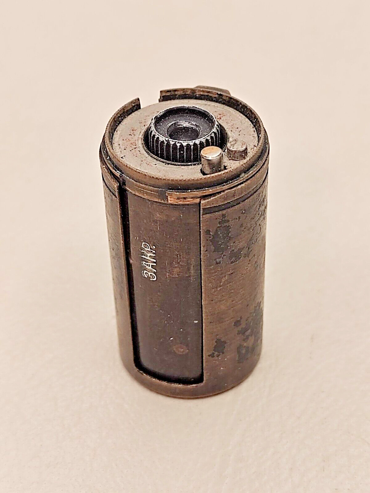 Reloadable metal cassette Kyiv RARE for 35 mm film USSR