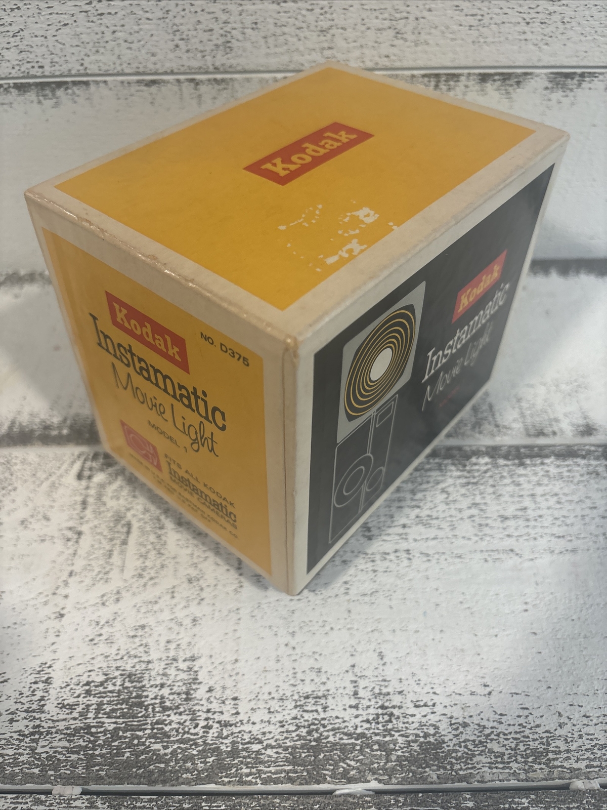Vintage Kodak Instamatic Movie Light Model 1 With Box