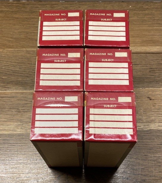 VTG 6 Boxes Airequipt Magazine Slide Changers W/Barnett & Jaffe Baja Slide Case