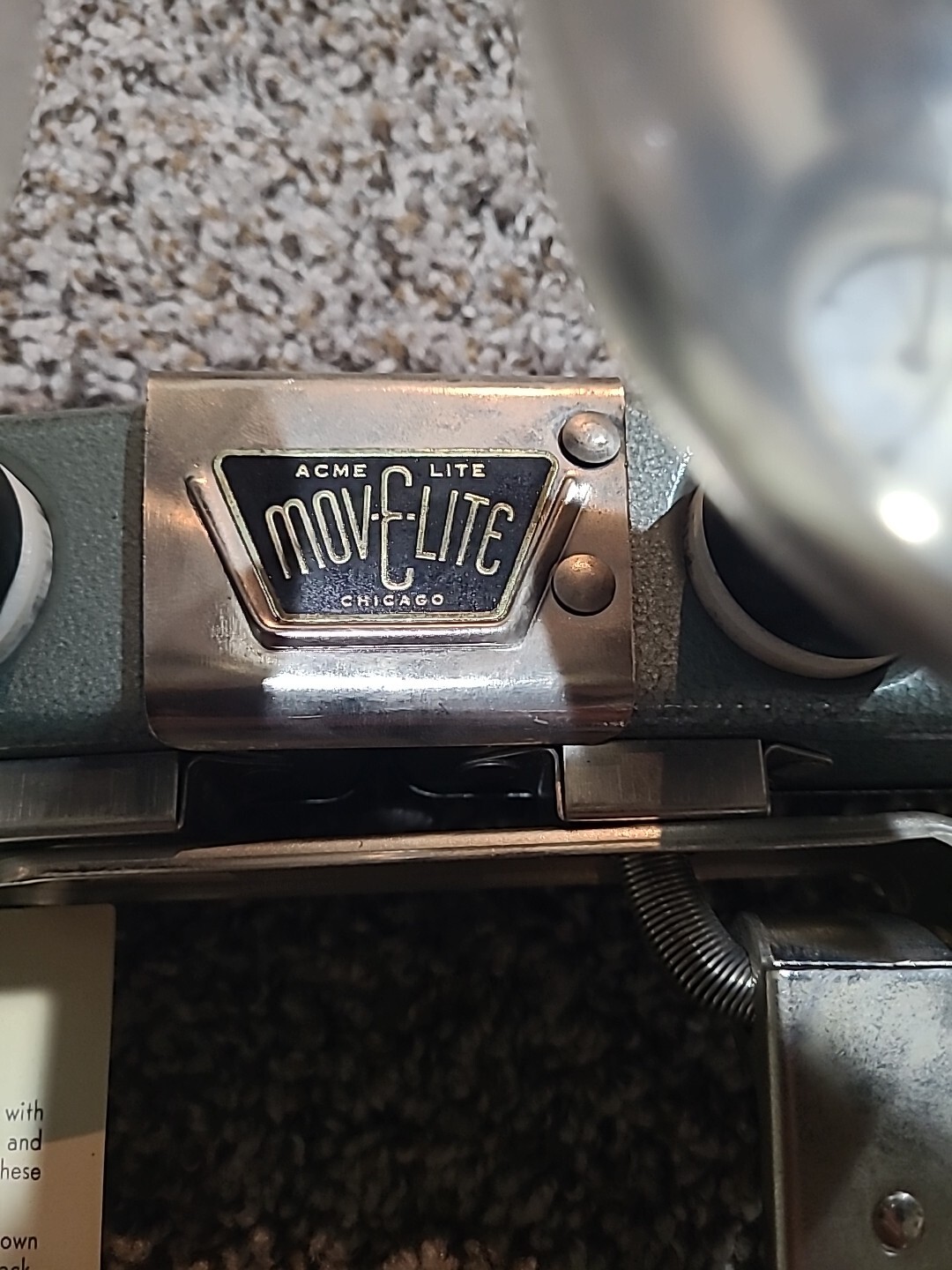 Working Vintage MOV-E-LITE by ACME-LITE