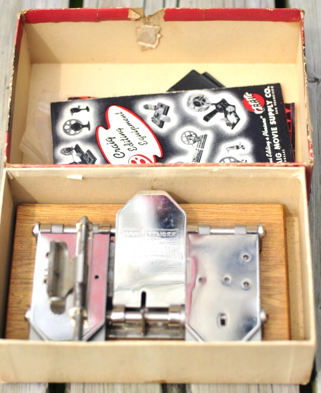 Craig Senior 8mm & 16mm movie film splicer.