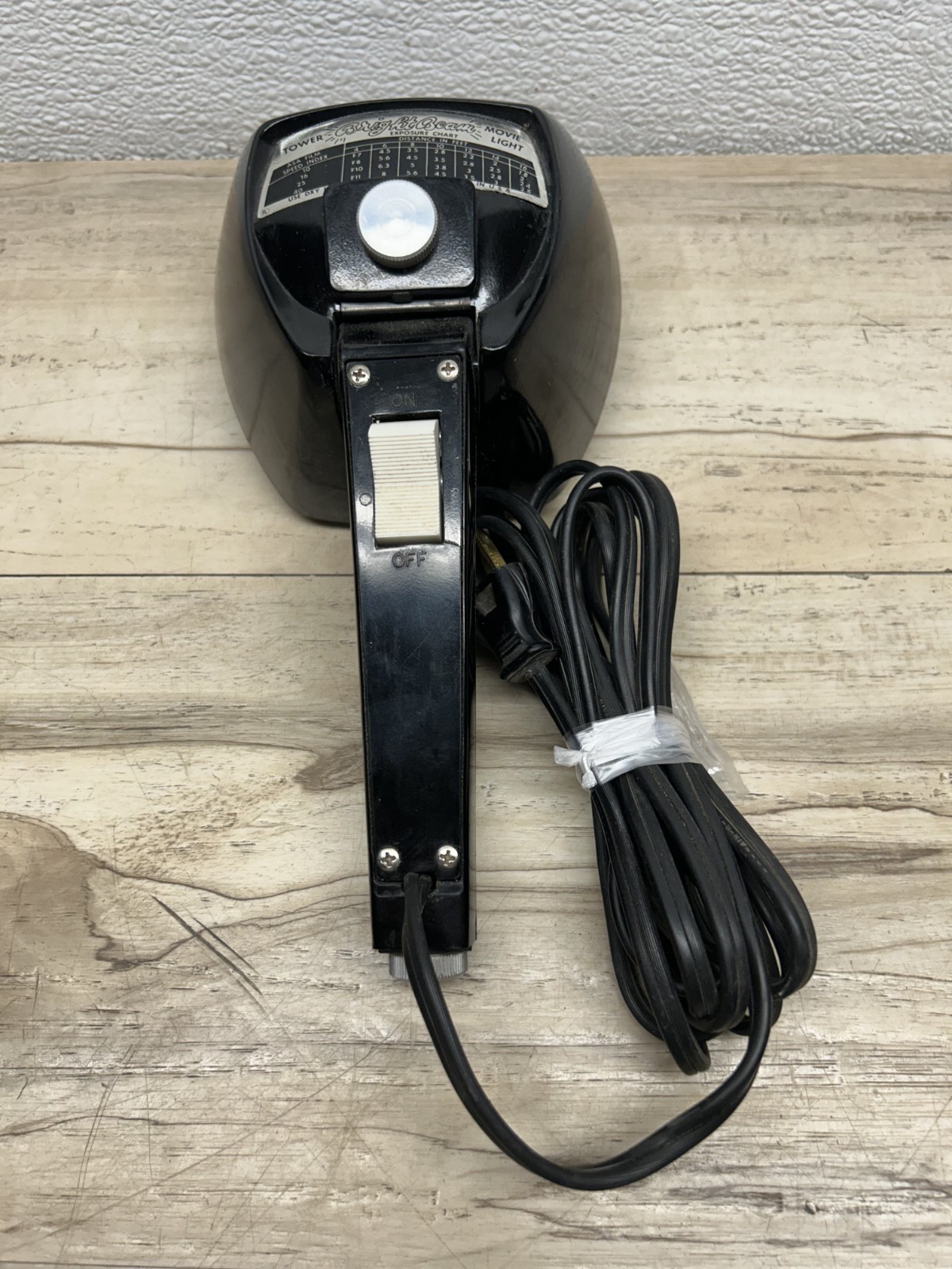 1960s Sears Bright Beam Tower Movie Light 650 Watt Tested-Works