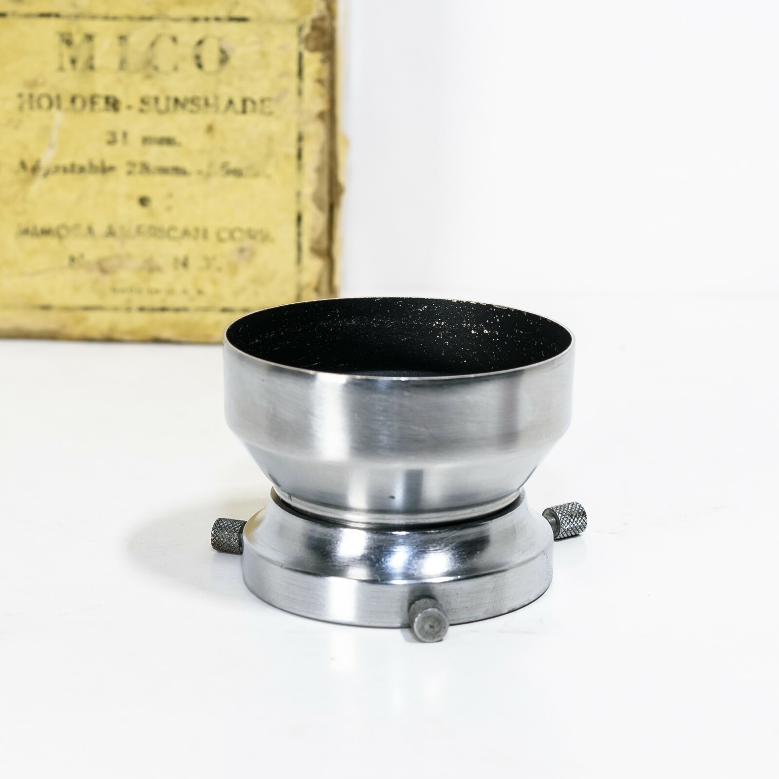 MICO (Mimosa American Corp.) Lens Filter Holder & Shade | Orange Filter | Excell