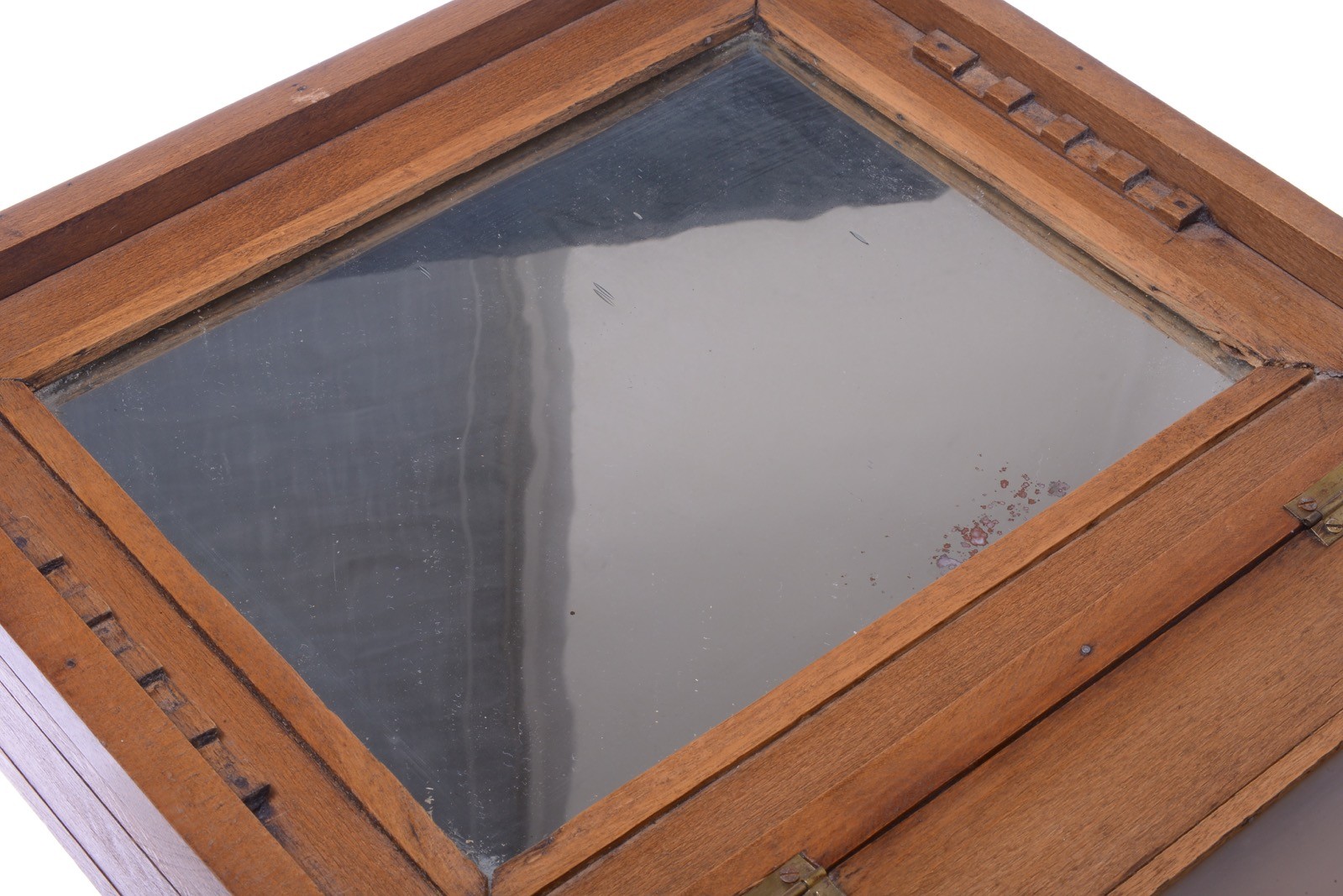 ✅ ANTIQUE RETOUCH, RETOUCHING DEVICE LARGE 18X24CM FORMAT MIRROR & FOCUS SCREEN