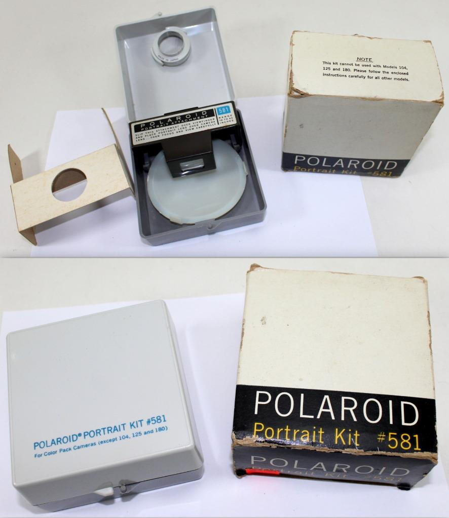 Vintage Polaroid Camera Portrait Kit #581