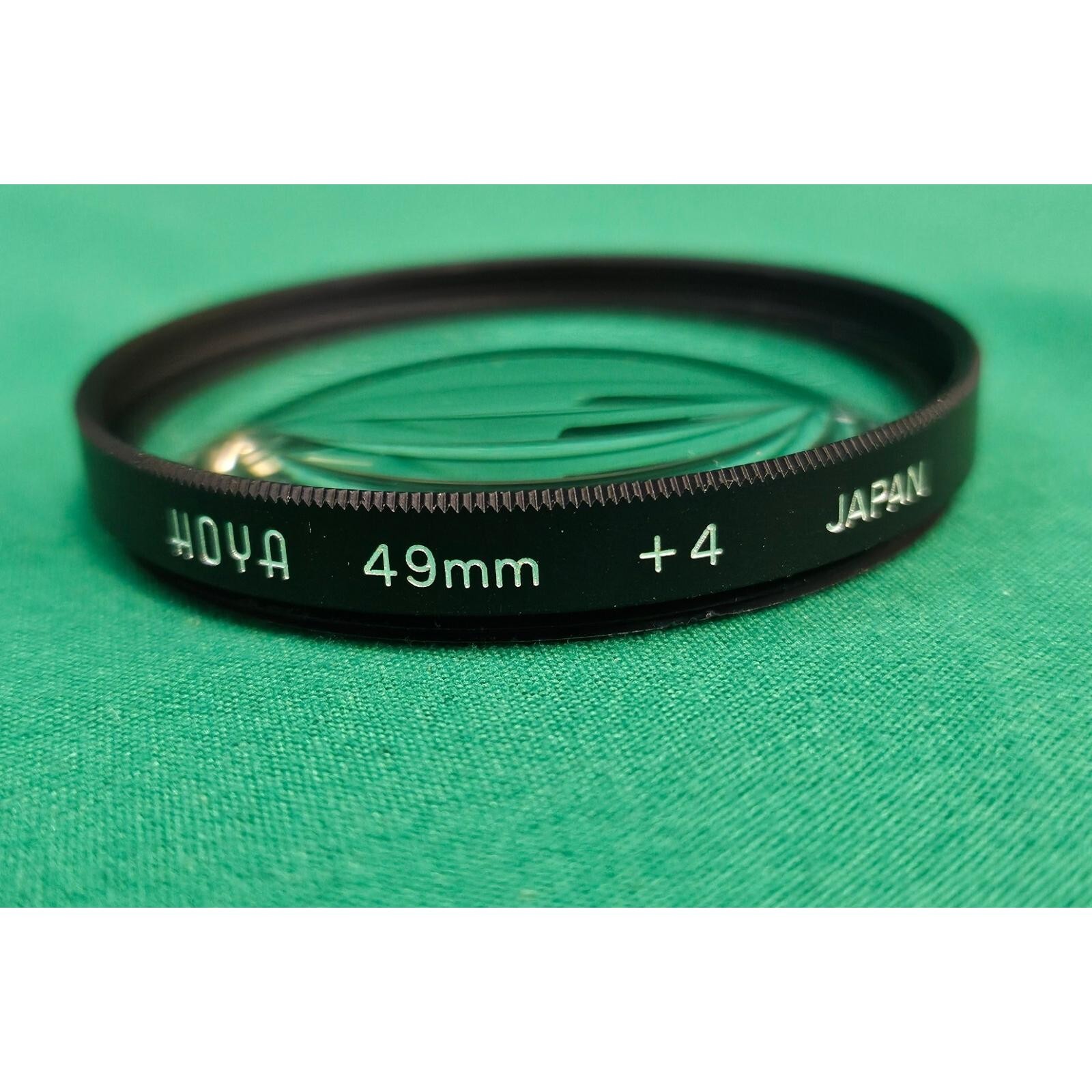 Hoya Close-Up Lens Filter Kit Set 49mm 49.0s +1 +2 +4 & Case Instructions