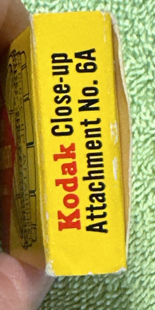 Vintage Kodak Close-Up Attachment No. 6A, Made in USA
