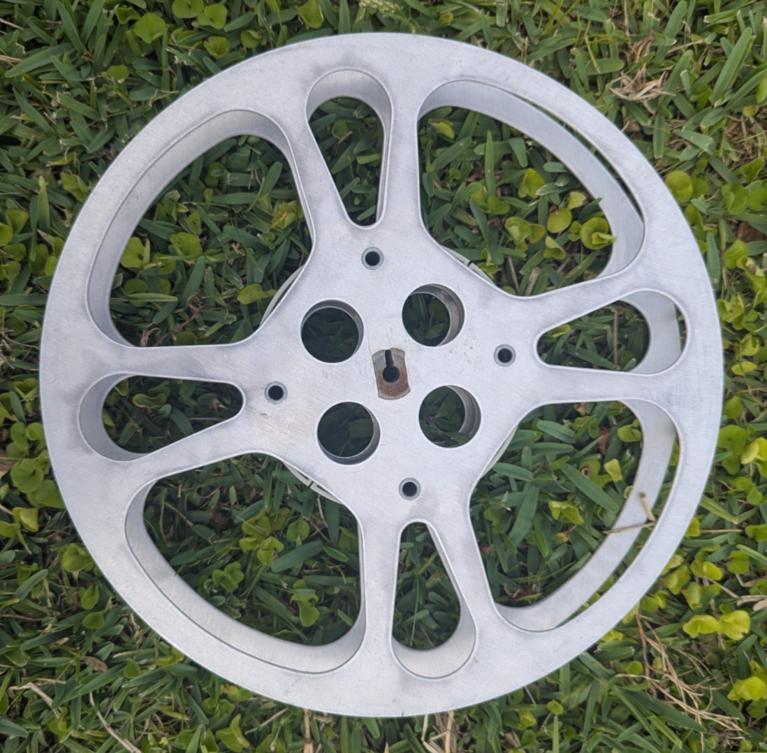 Vintage Metal Movie Reel 12” Diameter Lot of 3