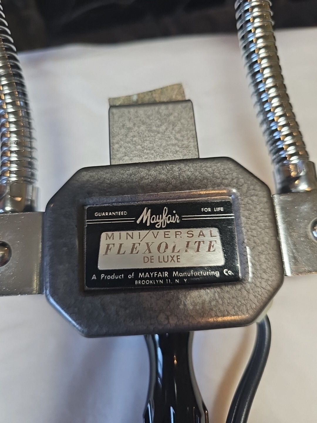 Vintage Mayfair Mini Flexolite Deluxe Lights Working!
