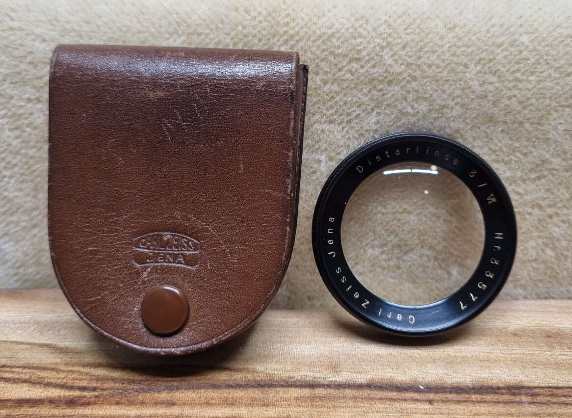 Carl Zeiss Jena Distarlinse 3/VI Serial 33577 – Near Mint Condition