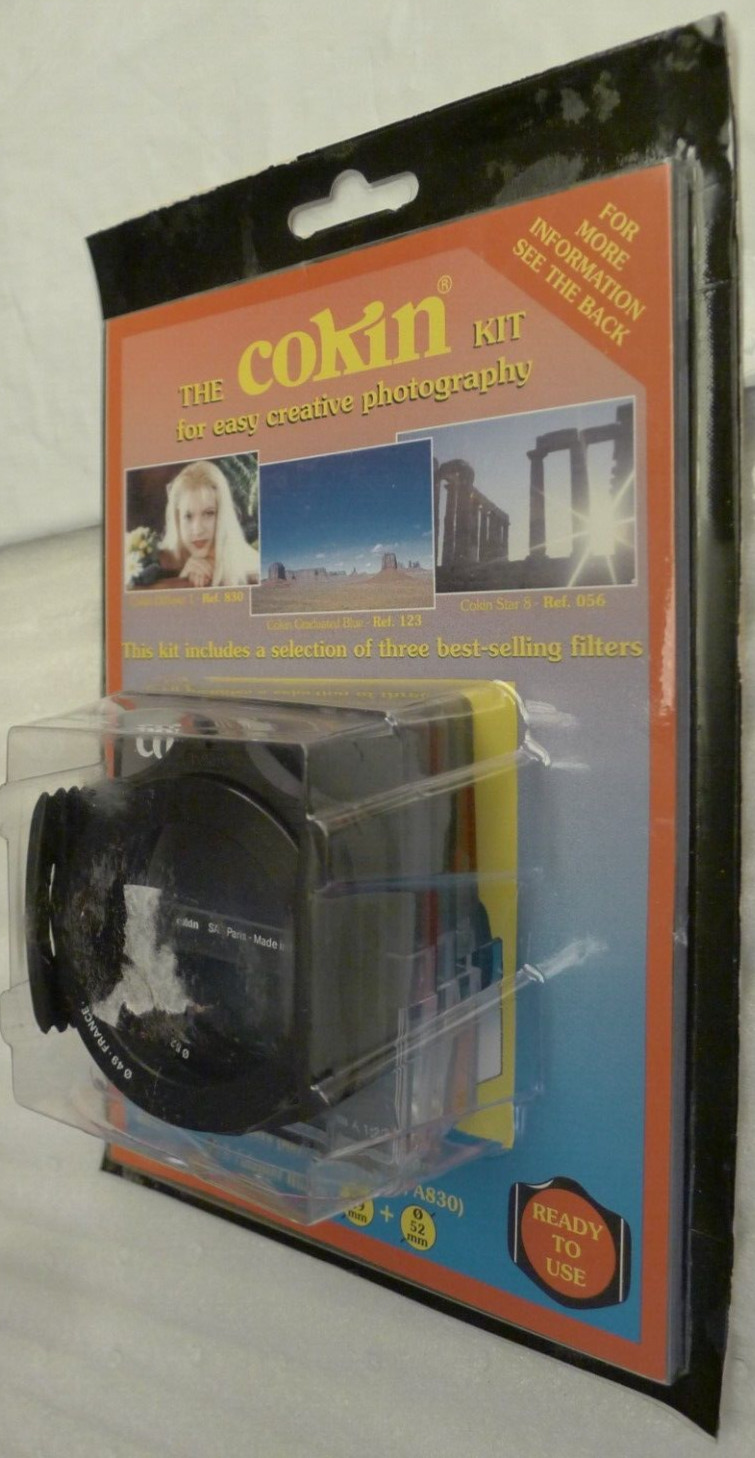 Cokin G117A Creative Filter Kit 49mm & 52mm A056 A123 A830 -NEW / SEALED