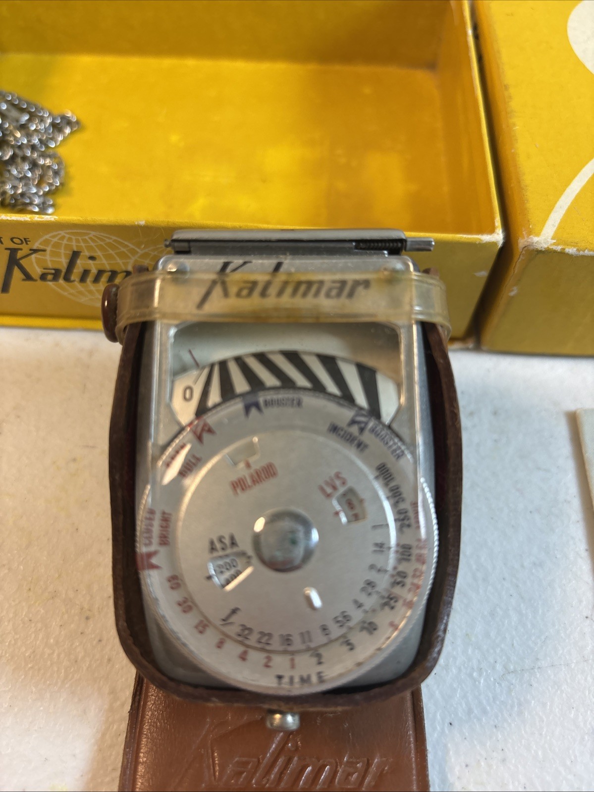 KALIMAR B-1 EXPOSURE METER & BOOSTER KIT W/Original Box VTG