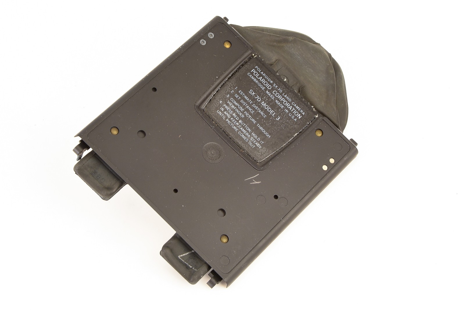 Polaroid SX-70 Model 3 Camera Replacement Part – Mirror Cover & Bellows V21