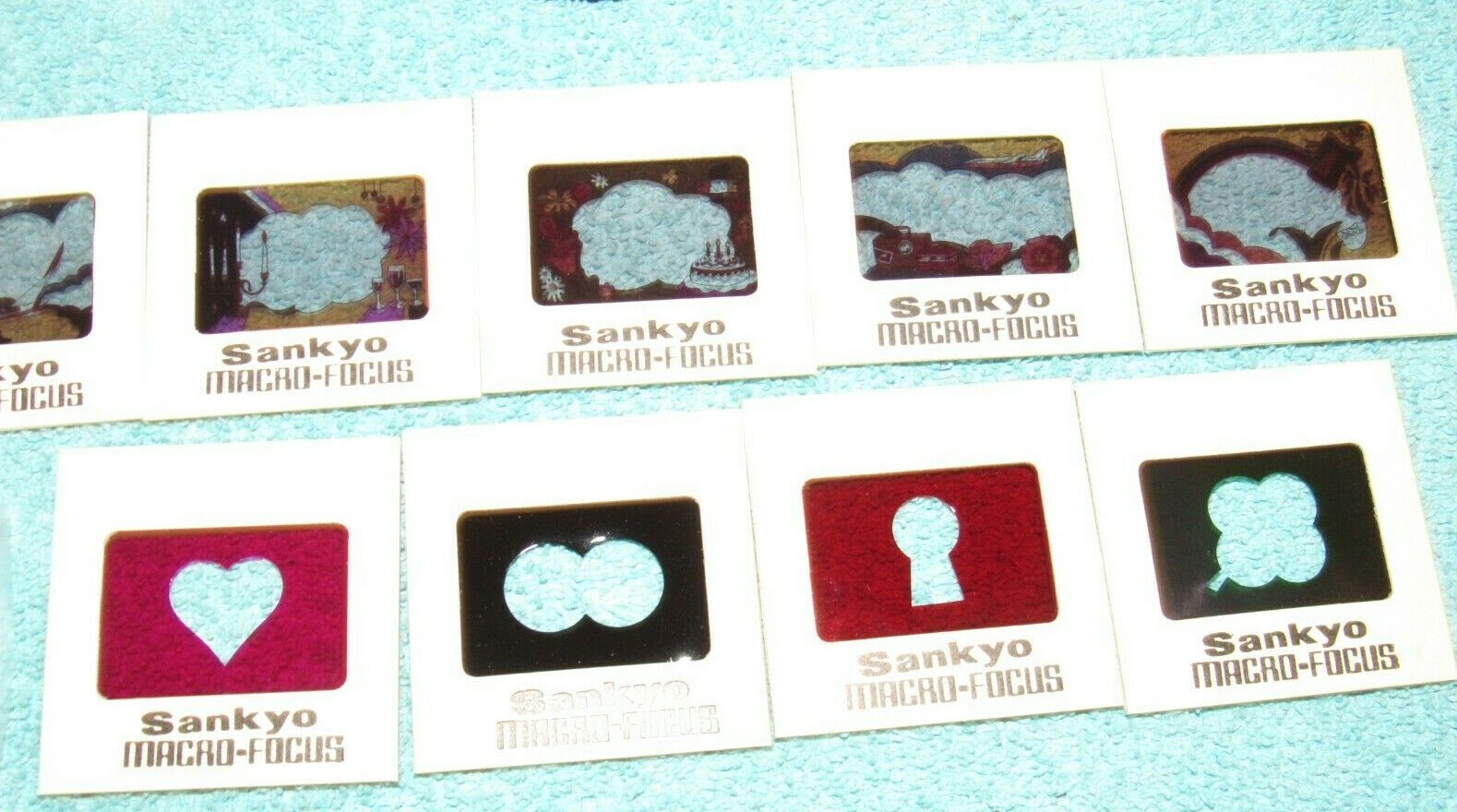 SANKYO Macro Titler for LXL255 with 9 Macro Filter Frames w/ Carrying Case Japan